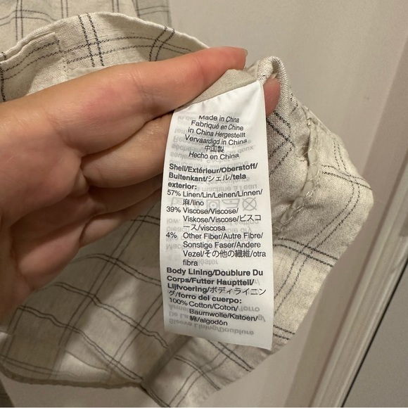 Madewell Dorset Blazer in Windowpane Grid - Picture 6 of 7